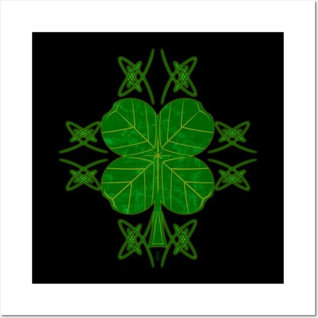 Four leaf clover Wall Art by Chillateez 